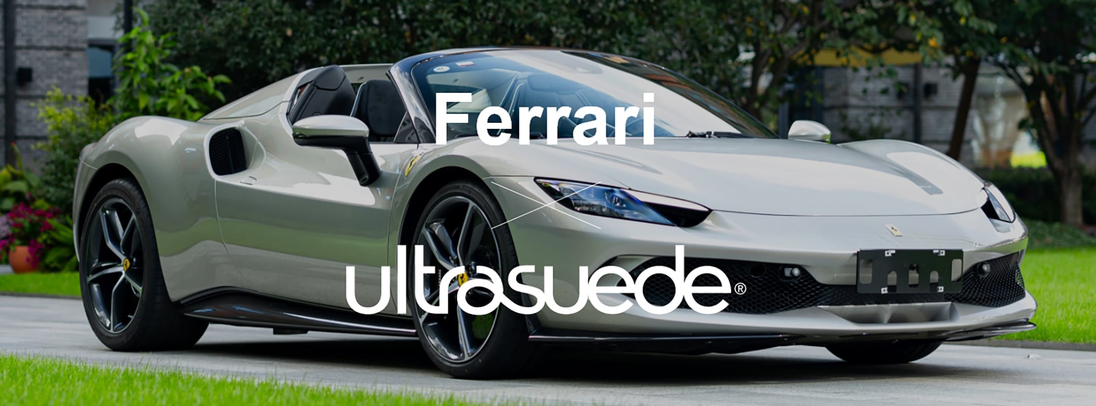 Ultrasuede&reg; Tailor Made Ferrari 296GTS